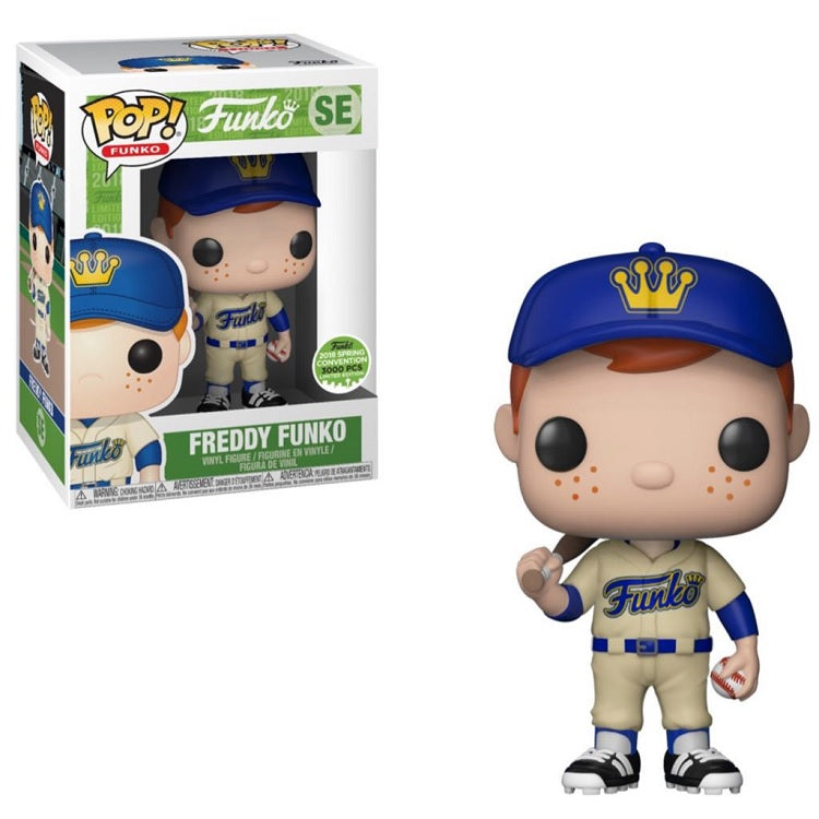 Freddy Funko Pop! Vinyl Figure Baseball (Cream) (LE3000) [SE] - Fugitive Toys