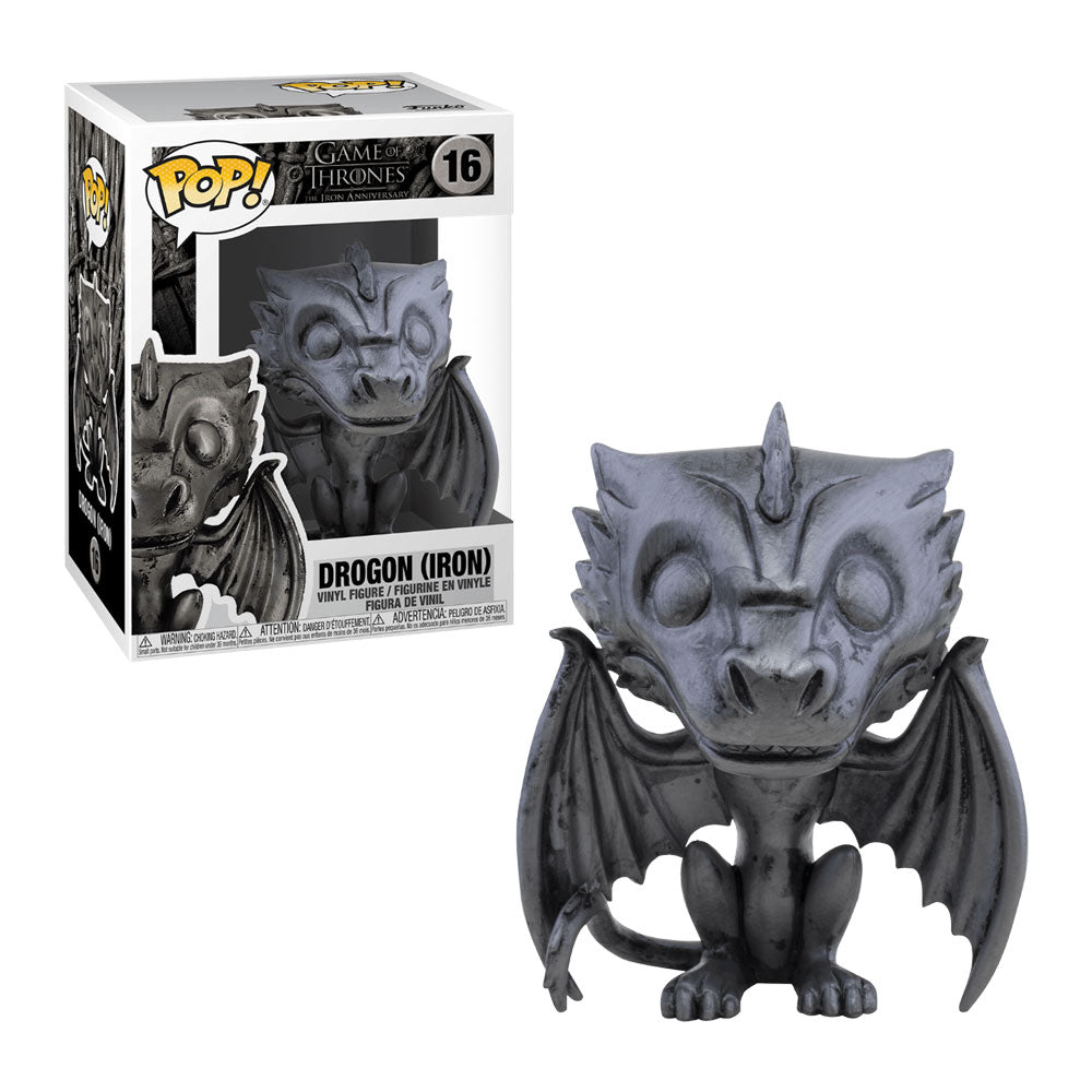 fugitive toys funko Game of Thrones Pop! Vinyl Figure Drogon (Iron) [16]