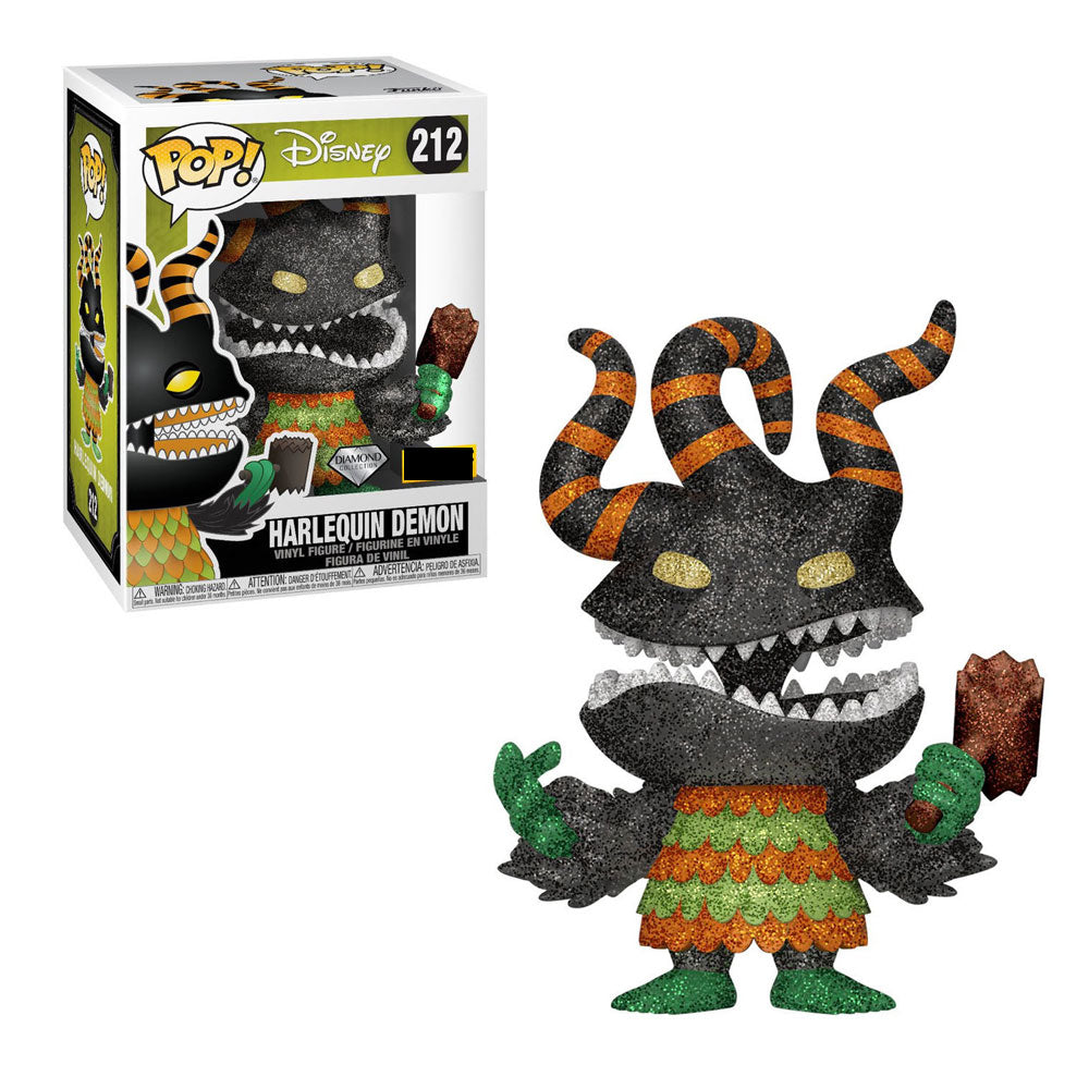 Disney The Nightmare Before Christmas Pop! Vinyl Figure Harlequin Demon (Diamond Collection) [212] Fugitive Toys Funko