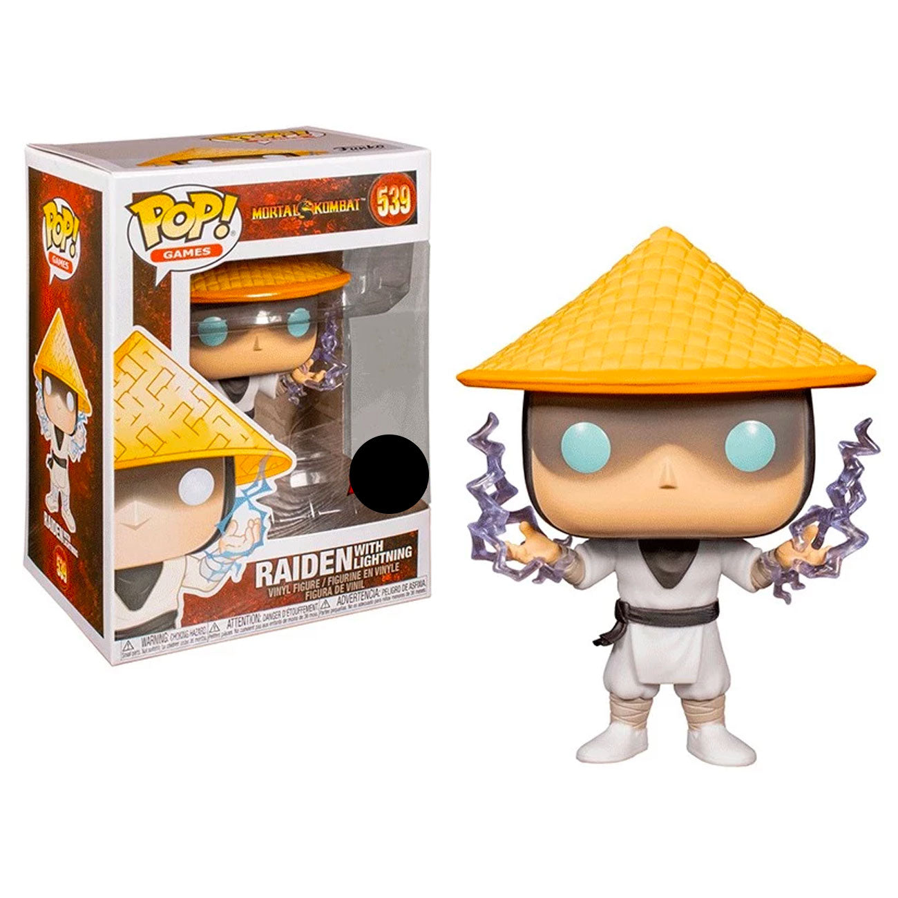 Fugitive Toys Funko Mortal Kombat Pop! Vinyl Figure Raiden with Lightning [539]