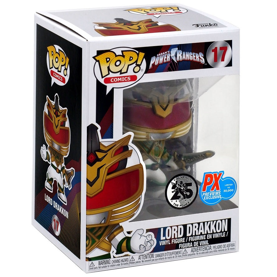 Power Rangers Pop! Vinyl Figure Lord Drakkon [17] [PX Exclusive] - Fugitive Toys