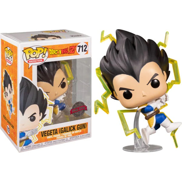 Dragon Ball Z Pop! Vinyl Figure Vegeta (Galick Gun) [712] - Fugitive Toys