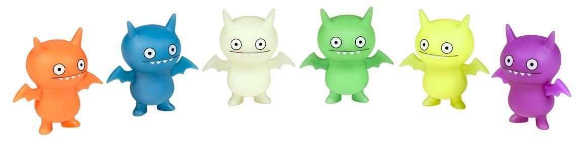 Uglydoll Glow In The Dark Ice-Bat Action Figures (1 Blind Box) - Fugitive Toys