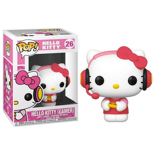 Hello Kitty Pop! Vinyl Figure Hello Kitty (Gamer) [26] — Fugitive Toys