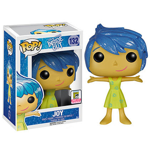 Disney Pop! Vinyl Figure Glitter Hair Joy [Inside Out] SDCC 2015 Exclusive - Fugitive Toys