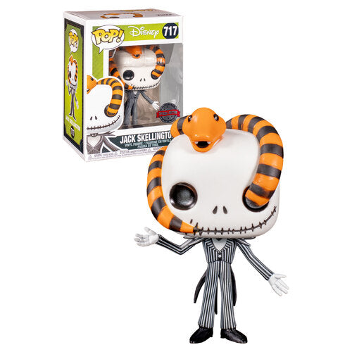 Disney The Nightmare Before Christmas Pop! Vinyl Figure Jack Skellington Snake Head [717] - Fugitive Toys