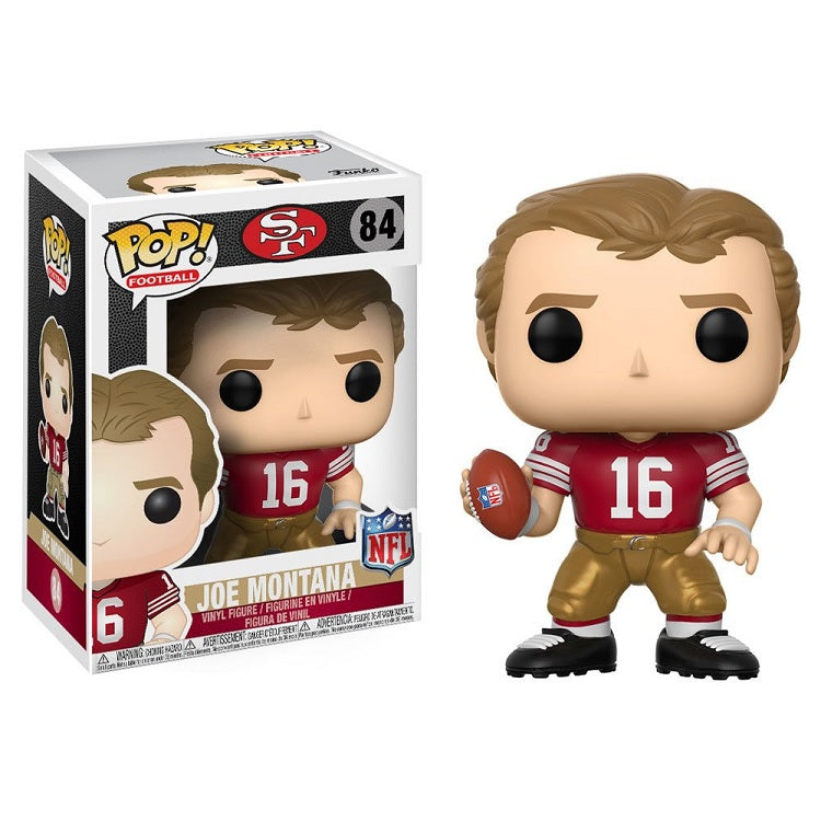 NFL Pop! Vinyl Figure Joe Montana [San Francisco 49ers] [84] - Fugitive Toys