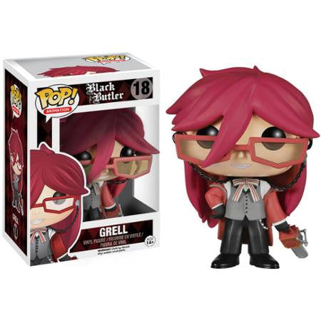 Anime Pop! Vinyl Figure Grell [Black Butler] - Fugitive Toys