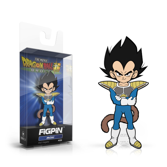 Dragon Ball Super: Broly FiGPiN Mini Enamel Pin Kid Vegeta [M36] - Fugitive Toys