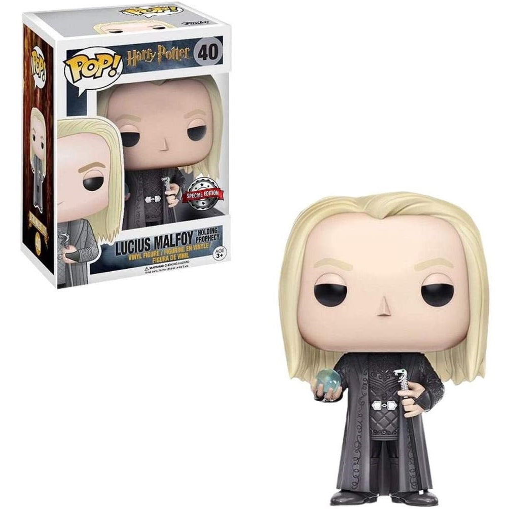 Harry Potter Pop! Vinyl Figure Lucius Malfoy Holding Prophecy [40] - Fugitive Toys