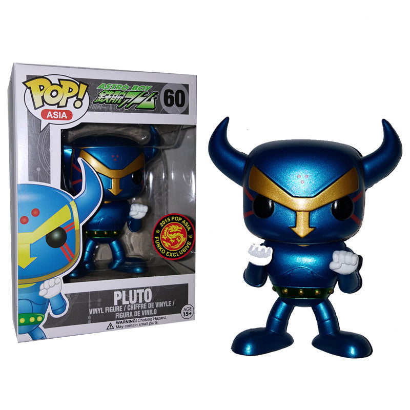 Asia Pop! Vinyl Figure Metallic Pluto [Astro Boy] Exclusive - Fugitive Toys