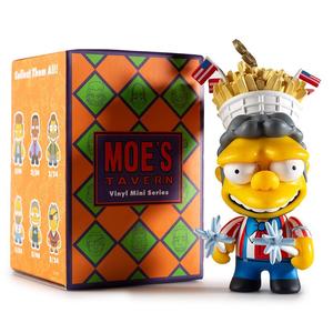 Kidrobot x The Simpsons Moe's Tavern Vinyl Mini Series: (1 Blind Box) - Fugitive Toys