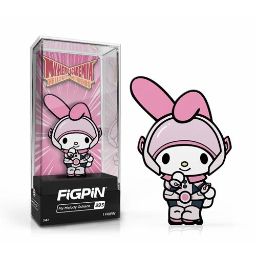 My Hero Academia x HK FiGPiN Enamel Pin: My Melody Ochaco [393] - Fugitive Toys