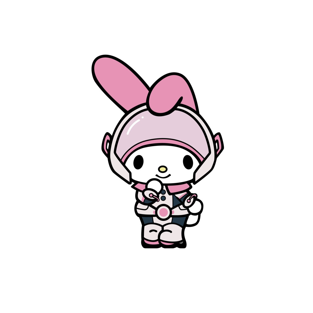 My Hero Academia x HK FiGPiN Enamel Pin: My Melody Ochaco [393] - Fugitive Toys