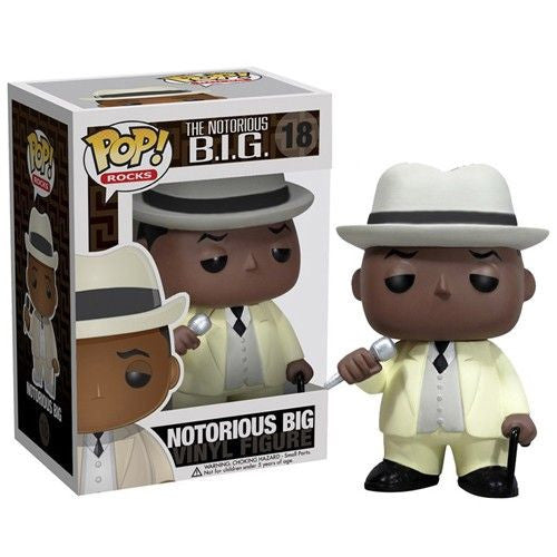 Rocks Pop! Vinyl Figure Notorious B.I.G. [18] - Fugitive Toys