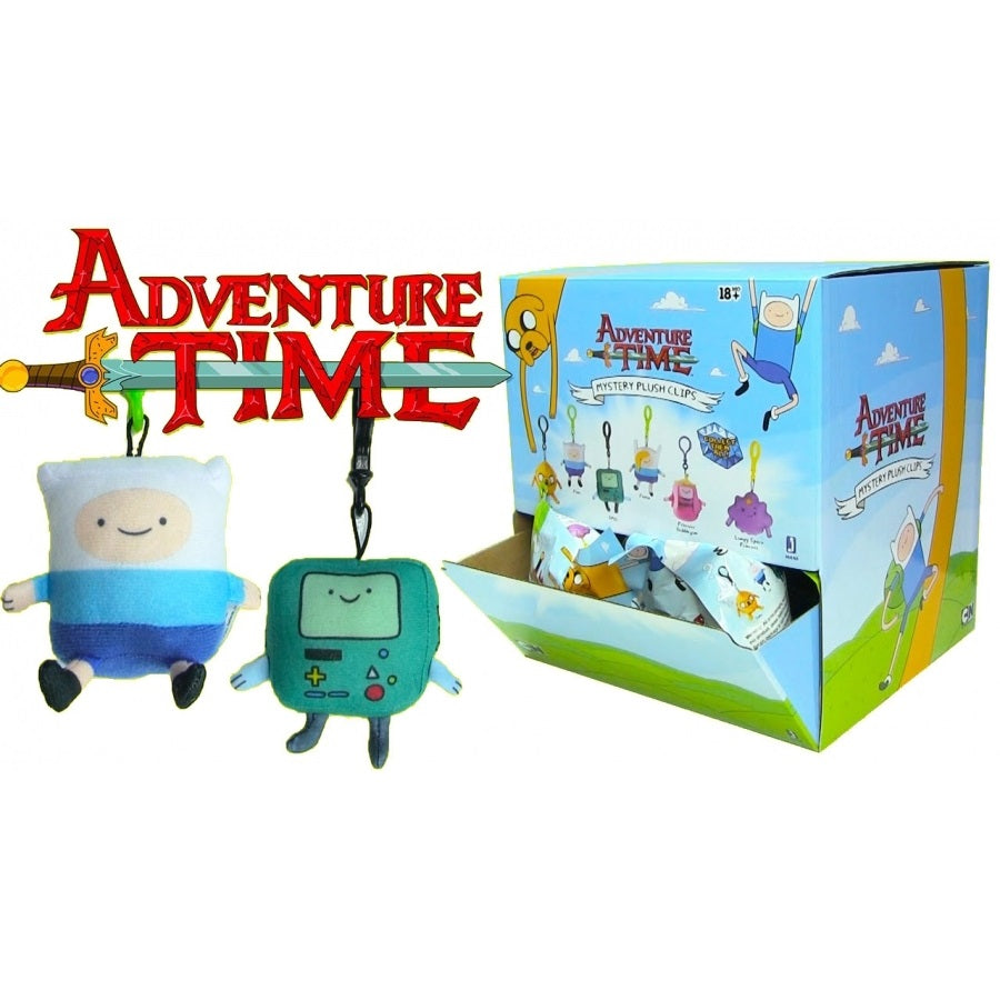 Adventure Time Mystery Plush Clips: (1 Blind Pack) - Fugitive Toys