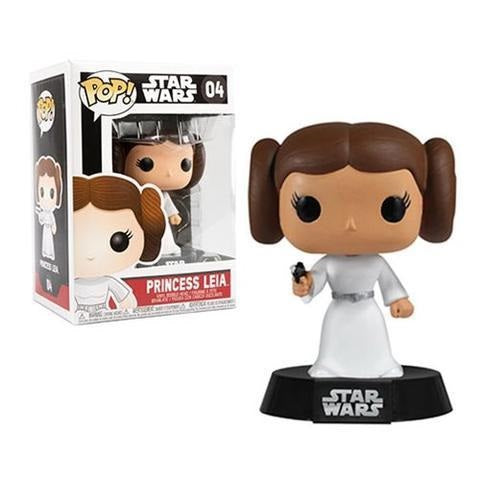 Star Wars Pop! Vinyl Figures Princess Leia [Black Box] [4] - Fugitive Toys