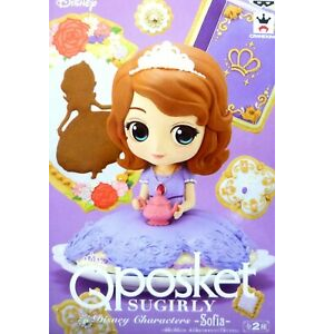 Disney Q Posket Sugirly Sofia (Purple Dress) - Fugitive Toys