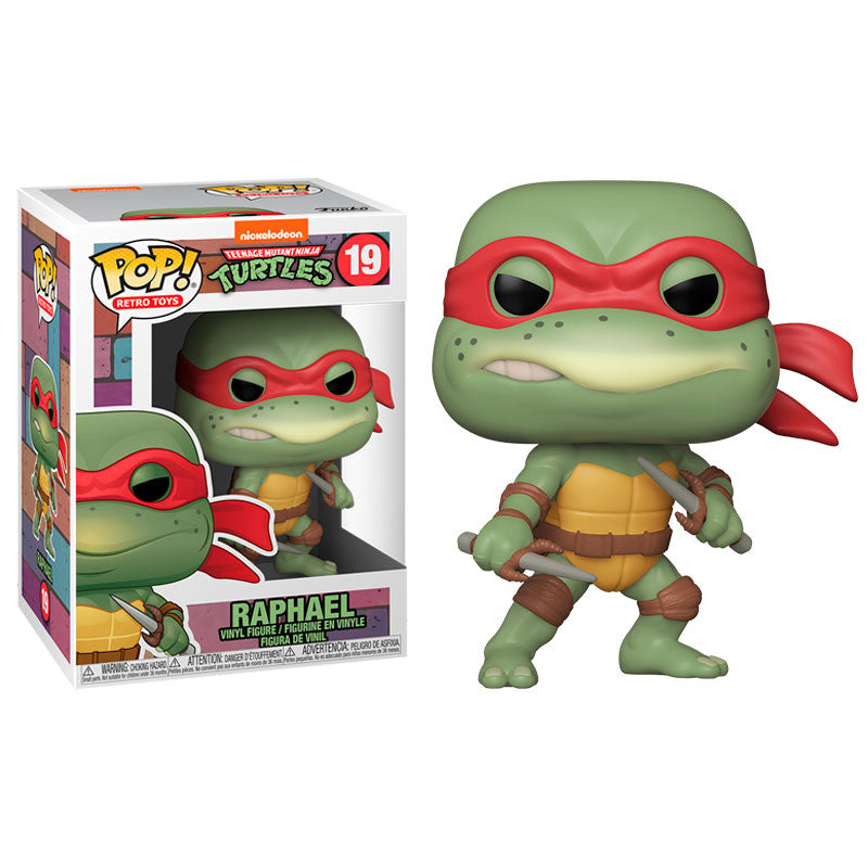 Teenage Mutant Ninja Turtles Pop! Vinyl Figure Raphael [19] - Fugitive Toys