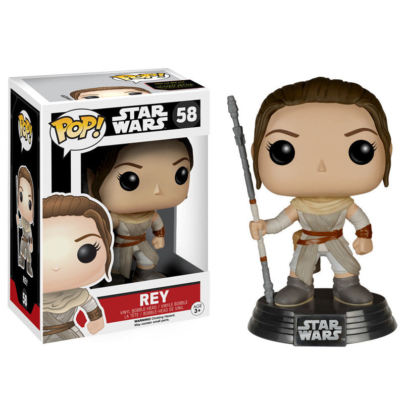 Star Wars Pop! Vinyl Bobblehead Rey [Episode VII: The Force Awakens] - Fugitive Toys