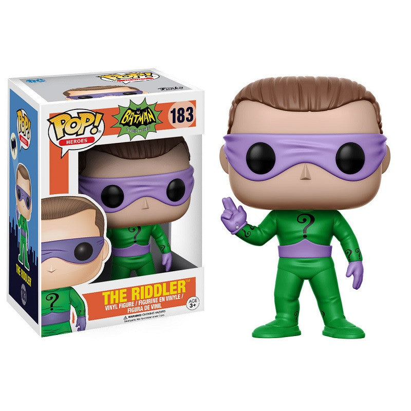 1960's Classic Batman Pop! Vinyl Figure The Riddler 1966 - Fugitive Toys