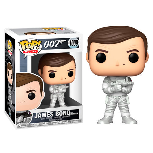 007 Pop! Vinyl Figure James Bond Roger Moore Moonraker [1009] - Fugitive Toys