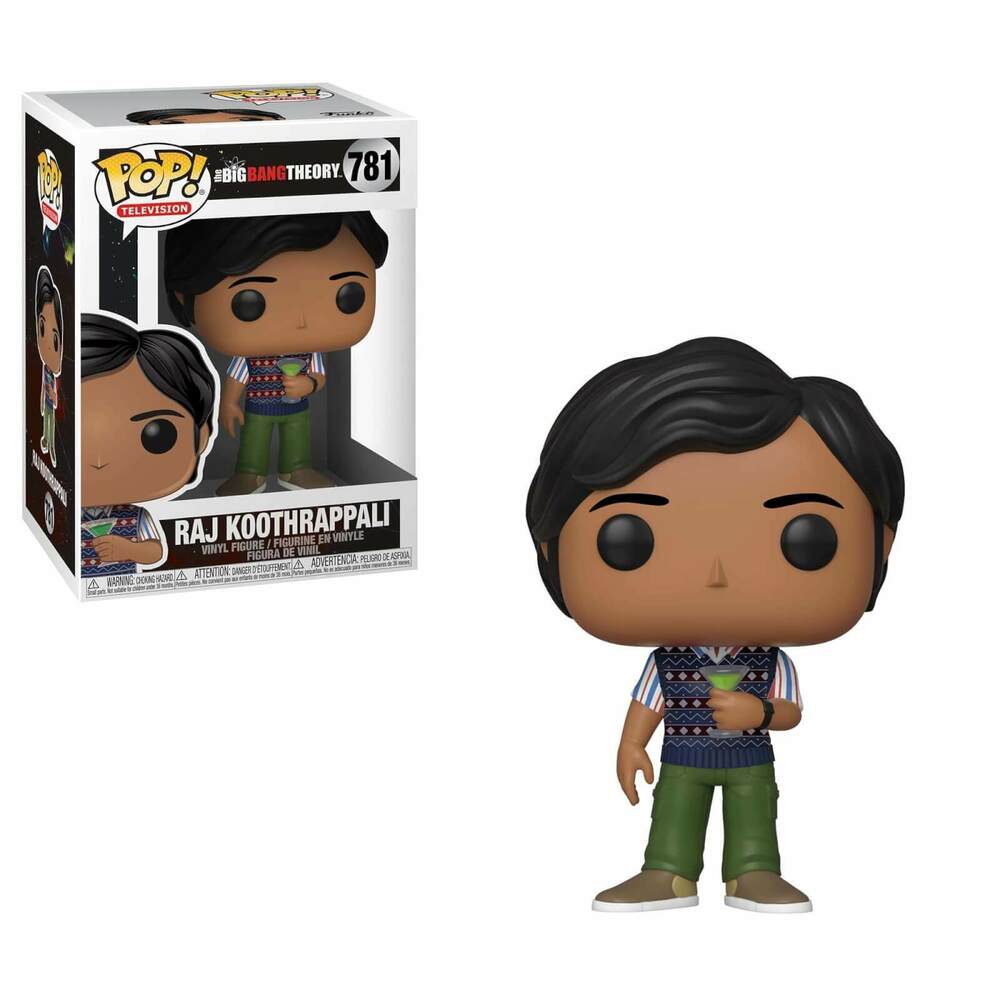 The Big Bang Theory S2 Pop! Vinyl Figure Raj [781] - Fugitive Toys