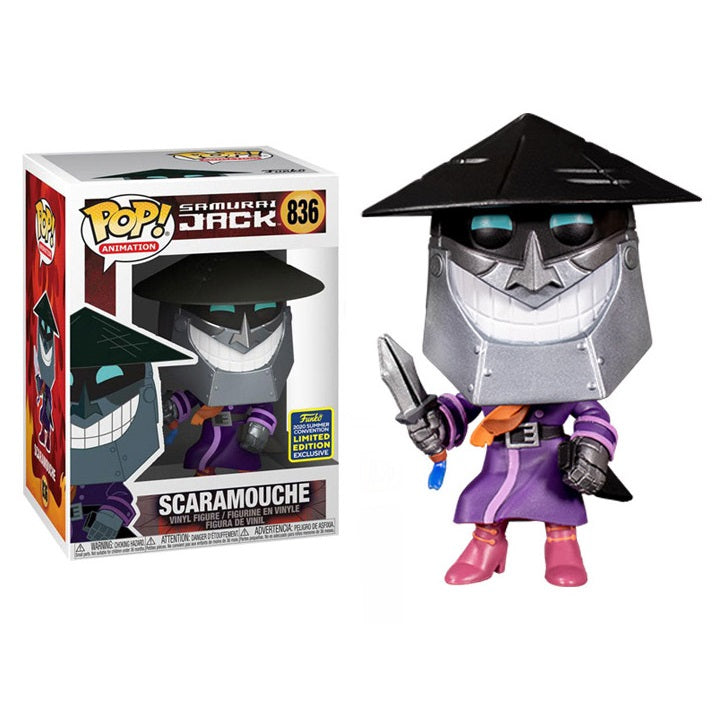 Samurai Jack Pop! Vinyl Figure Scaramouche (2020 SDCC Shared) [836] - Fugitive Toys