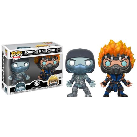 Mortal Kombat Pop! Vinyl Figure Scorpion and Sub-Zero [2-pack] - Fugitive Toys