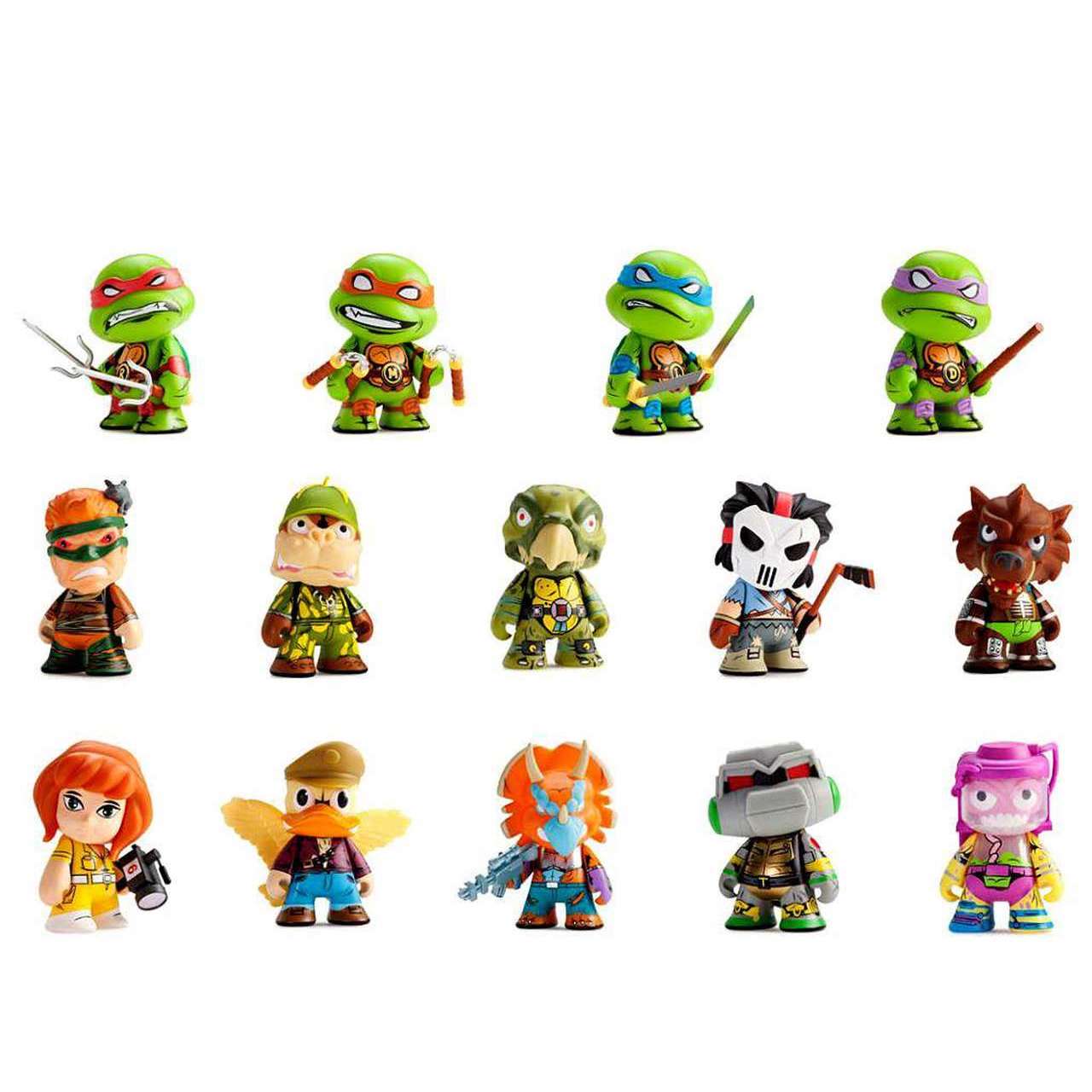 Kidrobot Teenage Mutant Ninja Turtles Series 2 Shell Shock (1 Blind Box) - Fugitive Toys