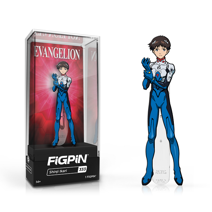 Evangelion: FiGPiN Enamel Pin Shinji Ikari [333] - Fugitive Toys