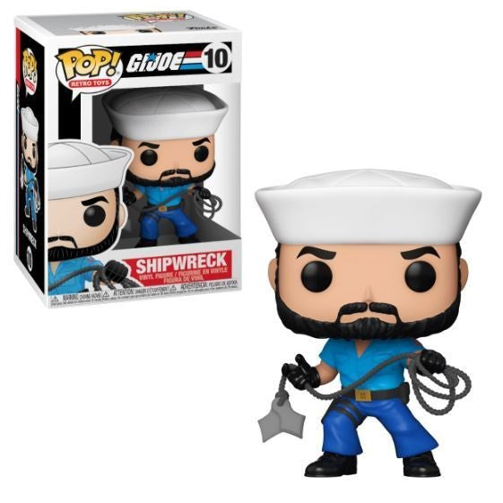 G.I. Joe Pop! Vinyl Figure Shipwreck [10] - Fugitive Toys