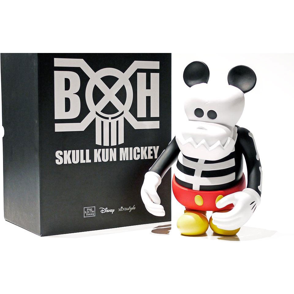 Disney x CLOT x MindStyle x Bounty Hunter Skull Kun Mickey Vinyl Figure - Fugitive Toys