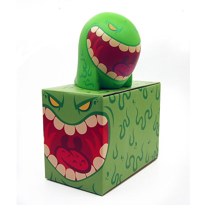 Jamungo Slimeball Sqwerts Green Vinyl Figure designed by MAD - Fugitive Toys