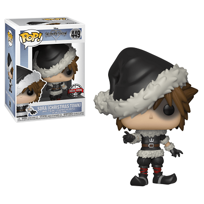 Kingdom Hearts Pop! Vinyl Figures Christmas Town Sora [449] - Fugitive Toys