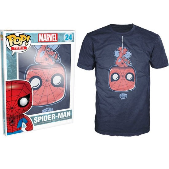 Pop! Tees Marvel Spider-Man [24] - Medium - Fugitive Toys