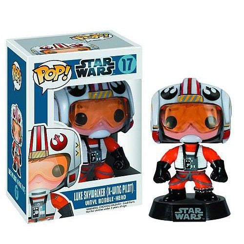 Star Wars Pop! Vinyl Bobblehead X-Wing Pilot Luke Skywalker [17] - Fugitive Toys