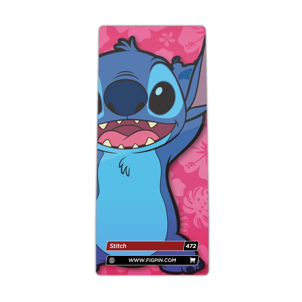 Disney Lilo & Stitch: FiGPiN Enamel Pin Stitch (Excited) [472] - Fugitive Toys