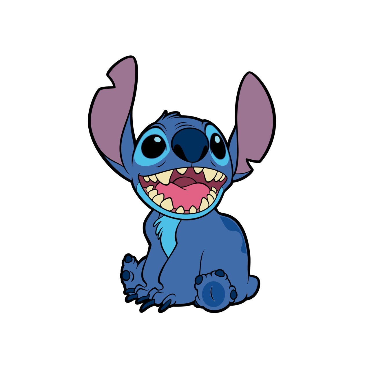 Disney Lilo & Stitch: FiGPiN Enamel Pin Stitch (Classic Sitting) [473] - Fugitive Toys