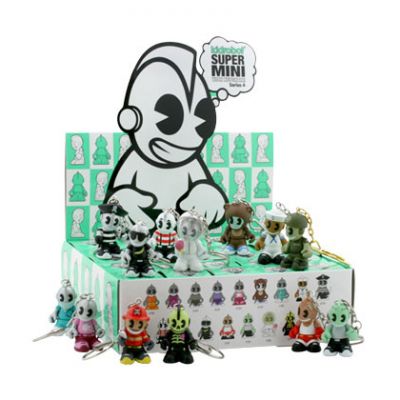 Kidrobot Super Mini with Keychain Series 4: (1 Blind Box) - Fugitive Toys