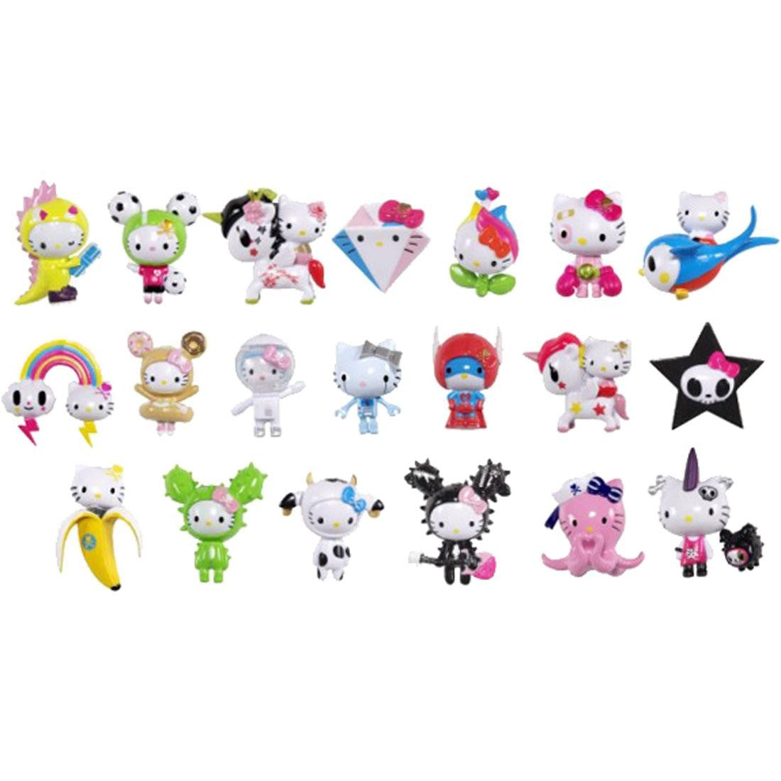 Tokidoki x Hello Kitty Frenzies: (1 Blind Box) - Fugitive Toys