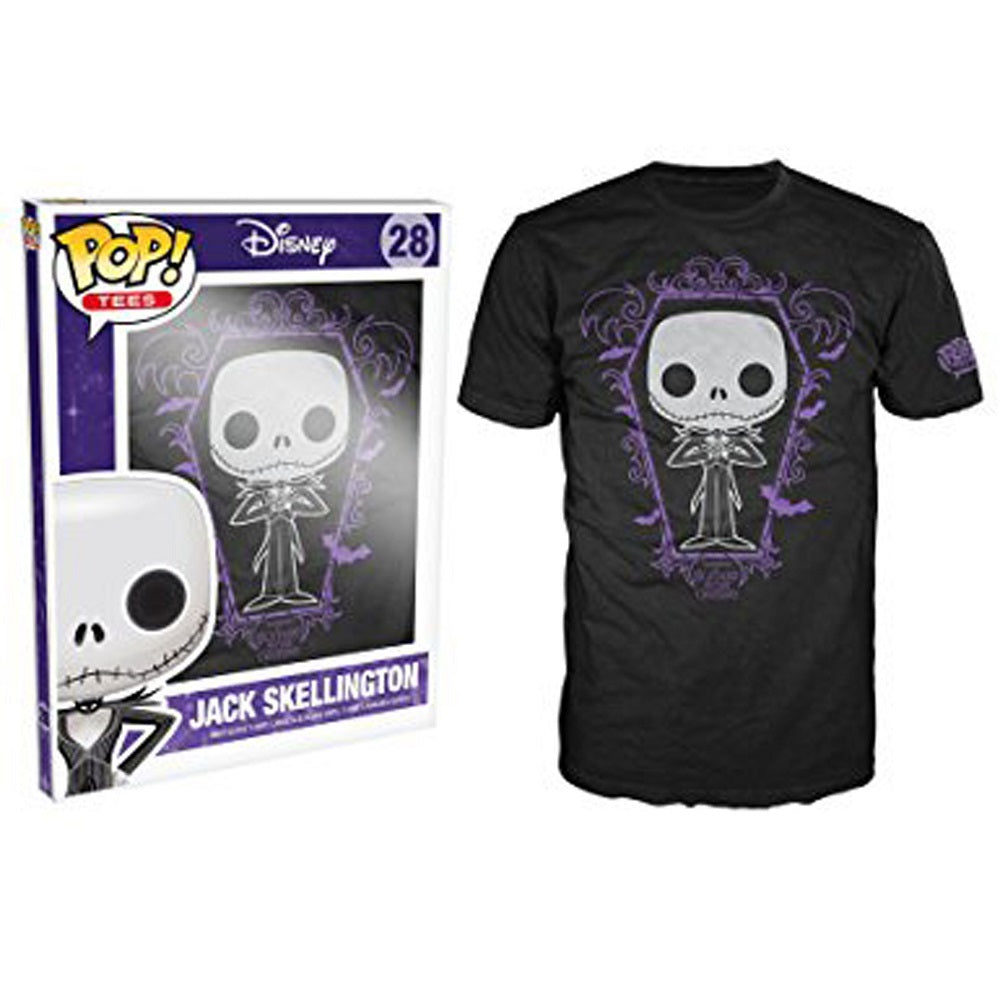 Pop! Tees Disney Jack Skellington in Coffin [28] - 2X - Fugitive Toys