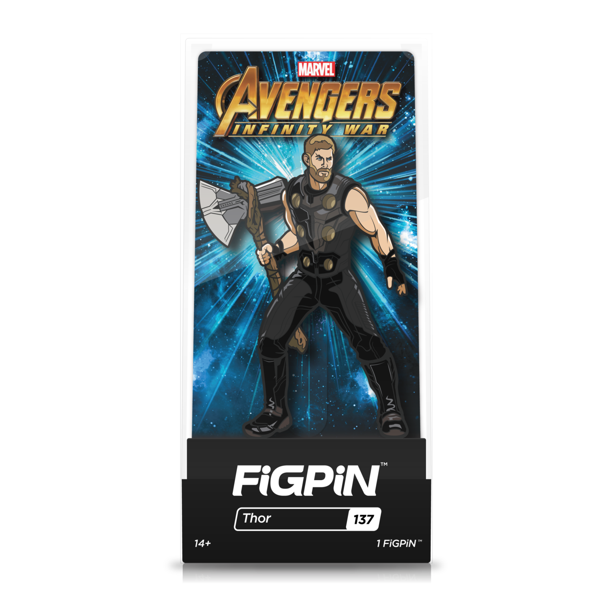 Avengers Infinity War: FiGPiN Enamel Pin Thor [137] - Fugitive Toys