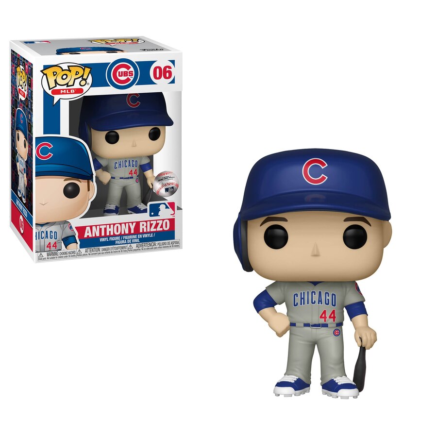 MLB Pop! Vinyl Figure Anthony Rizzo (New Jersey) [Chicago Cubs] [06] - Fugitive Toys