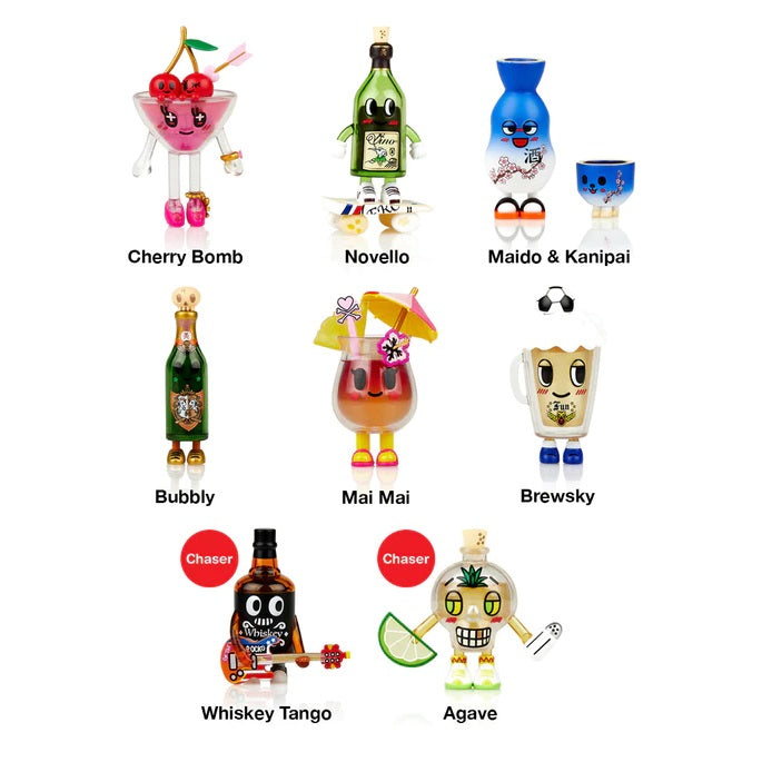 Tokidoki Unicorno Boozy Besties: (1 Blind Box) - Fugitive Toys