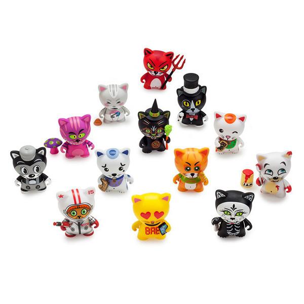 Kidrobot Rambunctious Tricky Cats: (1 Blind Box) - Fugitive Toys