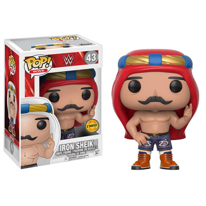 WWE Pop! Vinyl Figure Iron Sheik (Chase) - Fugitive Toys