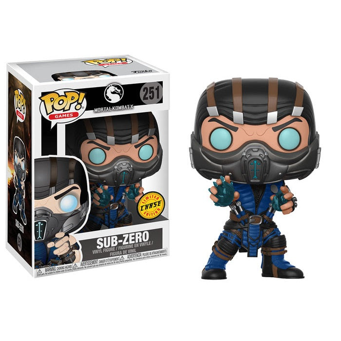 Mortal Kombat Pop! Vinyl Figure Sub-Zero (Chase) [251] - Fugitive Toys