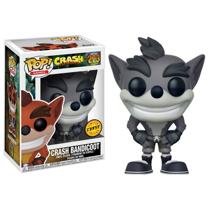 Crash Bandicoot Pop! Vinyl Figure Crash Bandicoot (Chase) [273] - Fugitive Toys