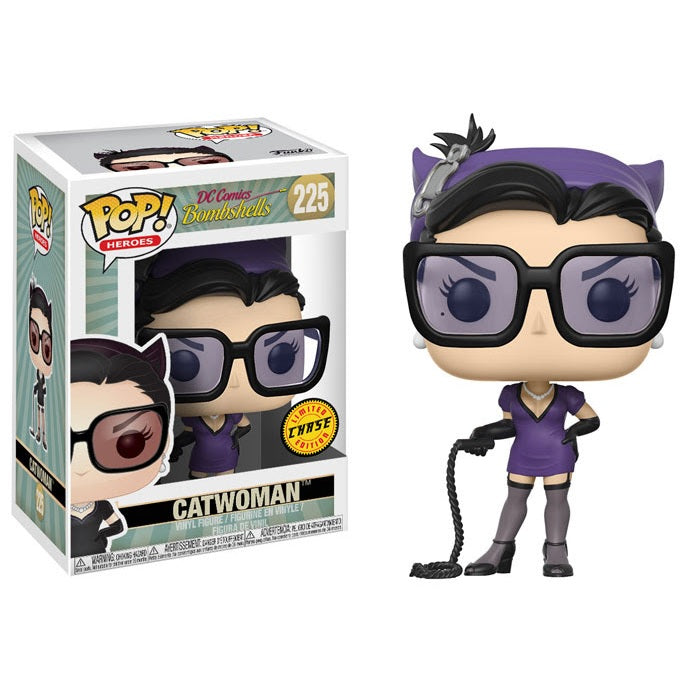 DC Comics Bombshells Pop! Vinyl Figure Catwoman (Chase) [225] - Fugitive Toys